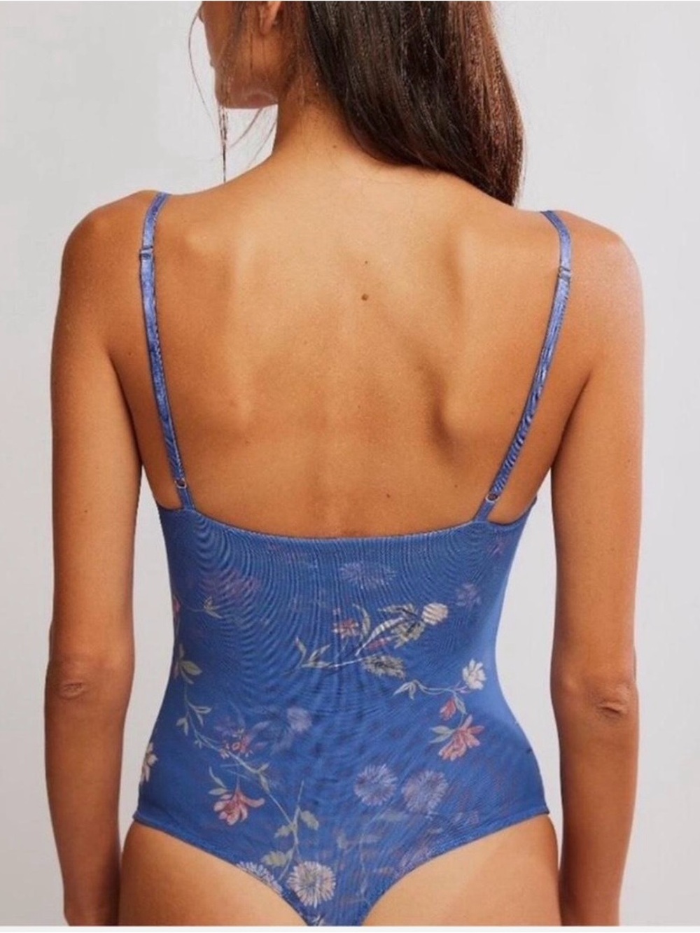 Free People x Intimately FP Women’s Printed Night Rhythm Bodysuit - Picture 2 of 9
